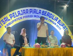 Futsal Pelajar Piala Bergilir 2026, Bupati Parimo: Wadah Penyaluran Bakat Siswa