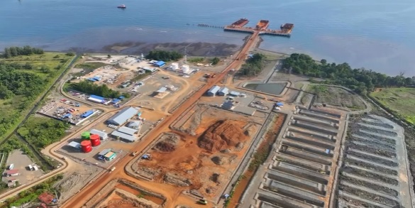 PT Vale Mereplikasi Sediment Pond Sorowako di IGP Morowali