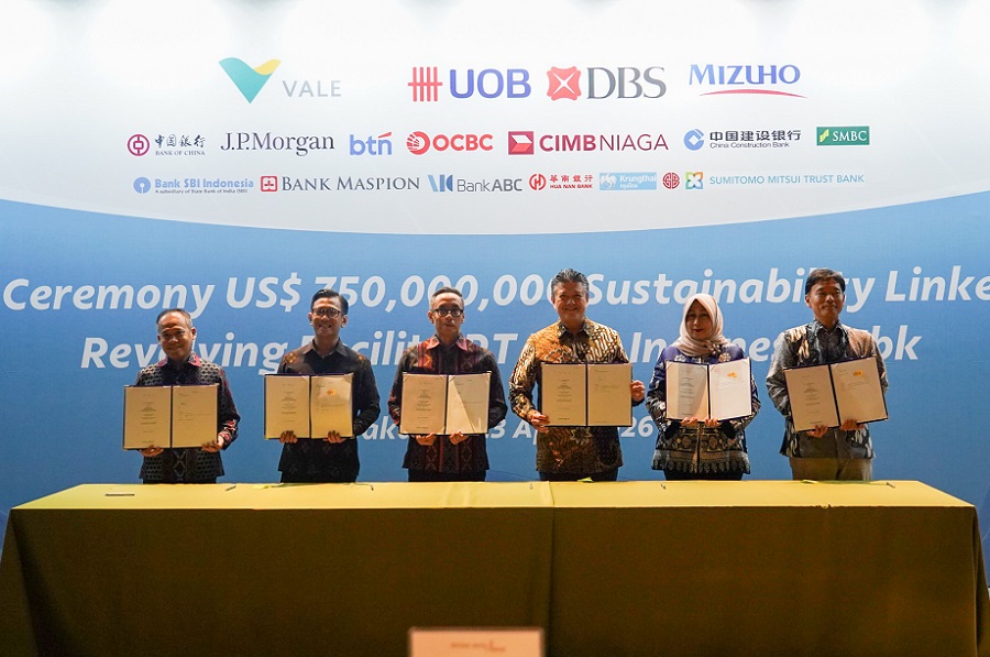 PT Vale Raih Fasilitas Pinjaman Sindikasi US$750 Juta, Didukung 14 Bank Internasional