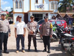 Perayaan Ibadah Jumat Agung Berjalan Aman dan Lancar di Morowali Utara