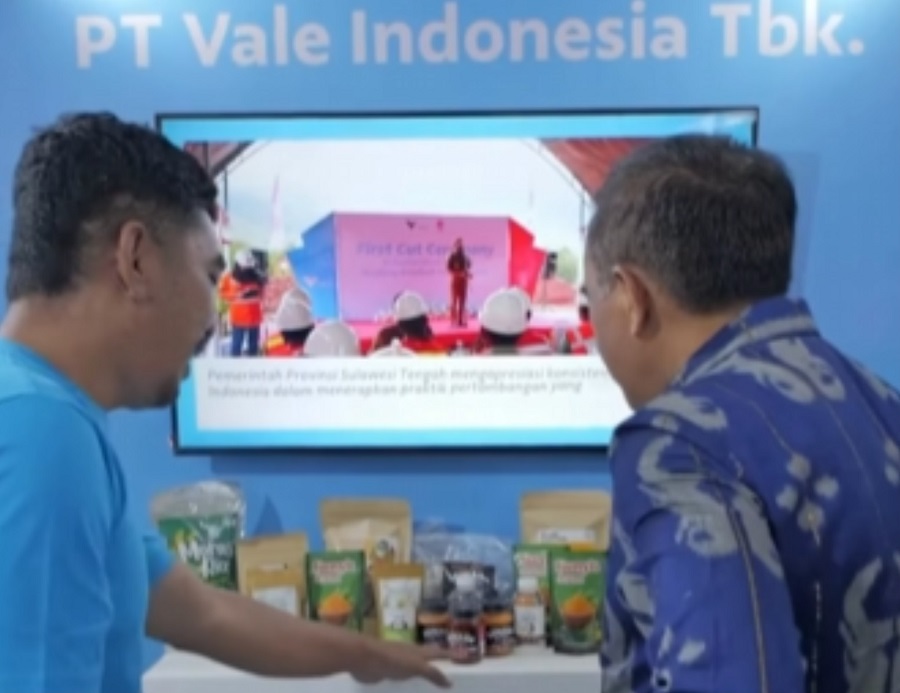 Pola Pembinaan UMKM PT Vale Dipuji Gubernur Sulteng