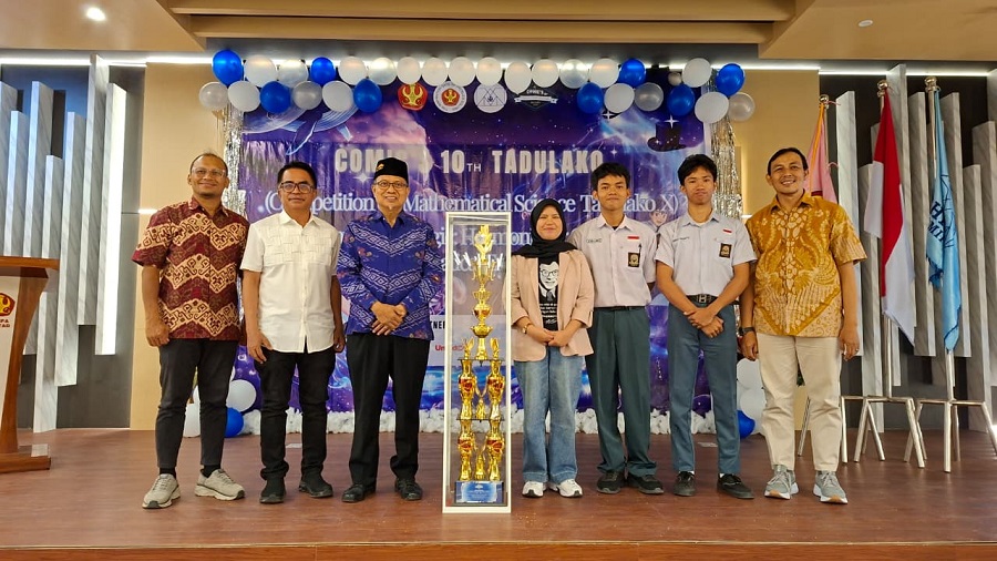 SMA Madani Palu Pertahankan Juara Umum di CoMic’s ke-10 MIPA Untad