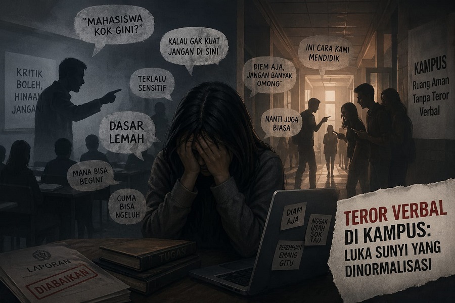 Teror Verbal di Kampus: Luka Sunyi yang Dinormalisasi