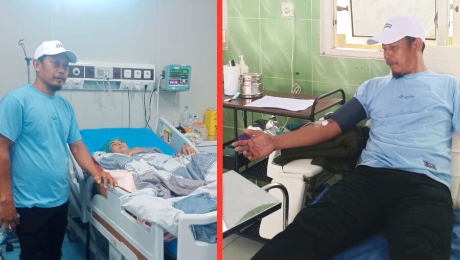 donor darah untuk kemanusiaan kades harapan jaya morowali kewajiban
