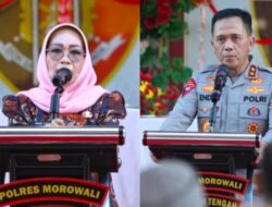 Peresmian Fasilitas Polres Morowali, Iriane: Perkuat Stabilitas Daerah
