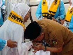 536 Jemaah Haji Palu Resmi Dilepas Wali Kota Hadianto