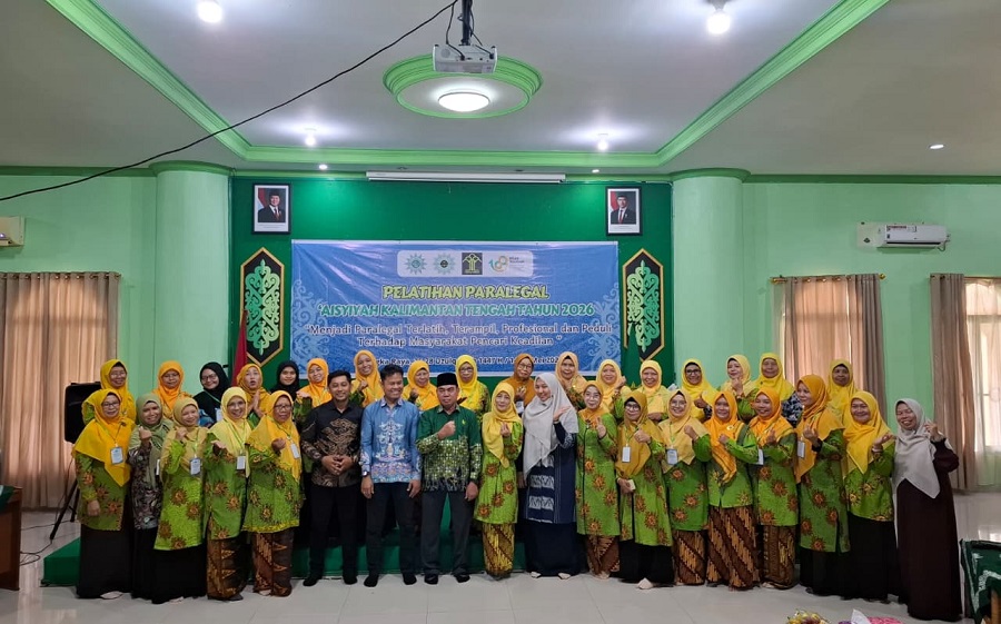 'Aisyiyah Kalteng Sukses Gelar Pelatihan Paralegal di Palangka Raya
