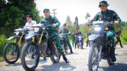 Bupati Parimo Meninjau Infrastruktur Jalan Hasil TMMD ke-128