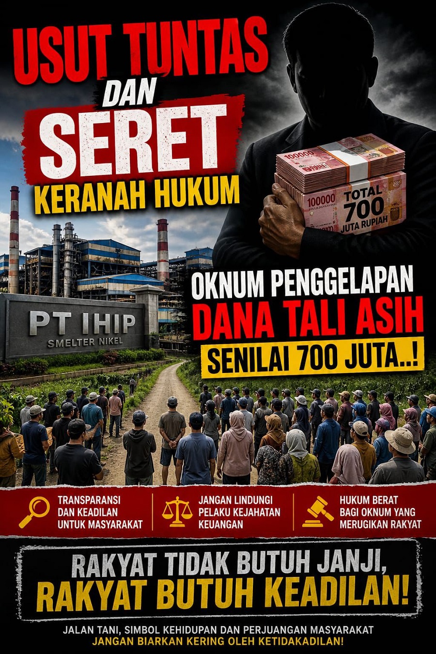 Kades Topogaro Diperiksa, Jangan Jadikan Polres Morowali Laundry Kejahatan