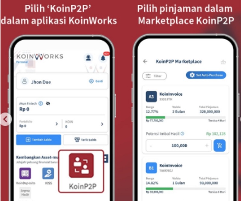 OJK Awasi Intensif KoinP2P, Dukung Proses Hukum bagi PT Lunaria Annua Teknologi