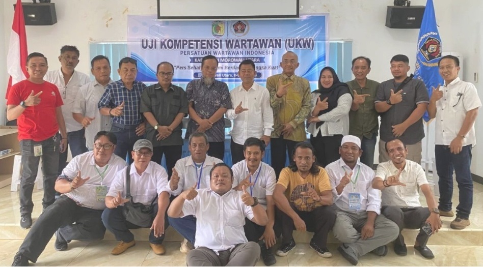 PWI Sulteng Cetak 12 Wartawan Kompeten di Morowali Utara