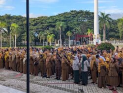 Pemkab Parimo Evaluasi Berkala Kehadiran ASN dan Tes Urine