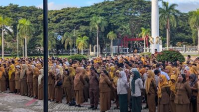 Pemkab Parimo Evaluasi Berkala Kehadiran ASN dan Tes Urine