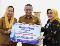 Pemkot Palu Terima Dividen Rp4,9 Miliar dari Bank Sulteng