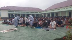 Yonif TP 825/GYS Gelar Salat Iduladha 1447H, Salat Id Perdana