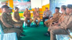 dipimpin kades harapan jaya kepala desa di bumi raya sampaikan aspirasi pencairan dbh