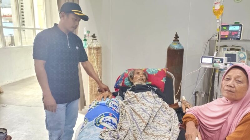 kades harapan jaya bantu warga di rsud morowali