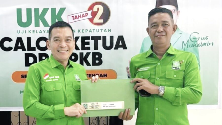 lukman hanafi ikuti seleksi ukk calon ketua dpc pkb morowali
