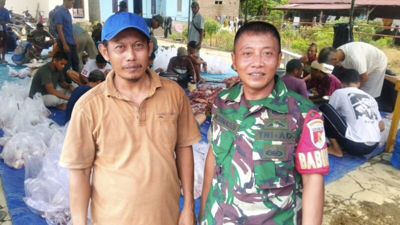 pelaksanaan qurban idul adha di harapan jaya berjalan lancar muryanto sampaikan terima kasih kepada masyarakat dan btiig