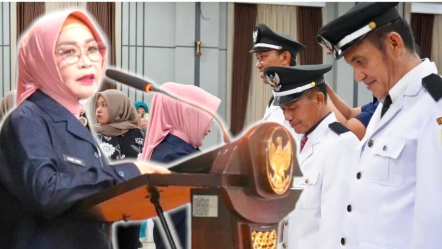 pelantikan empat penjabat kades wabup morowali jalankan amanah sebaik baiknya