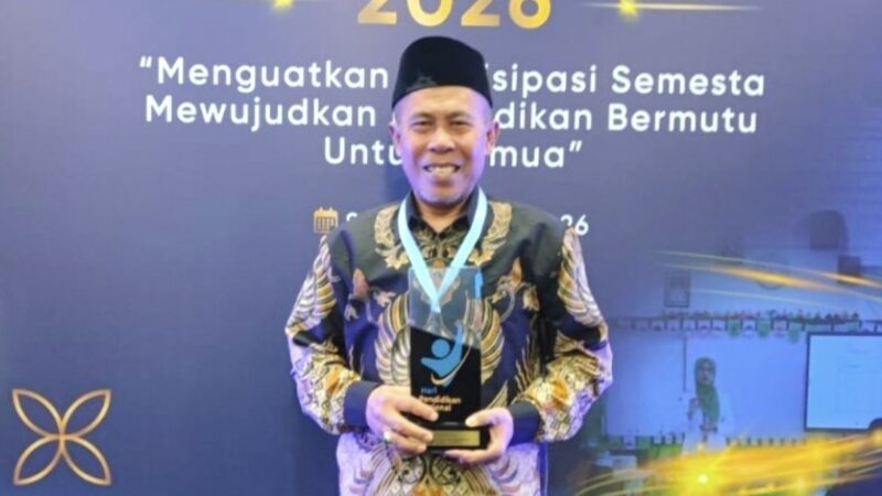 pemerintah morowali raih penghargaan atas dukungan pendidikan berkelanjutan