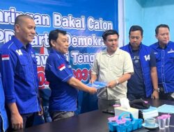Pengambilan Formulir Musda Demokrat Sulteng, Aditya Bayu Wakili Anwar Hafid