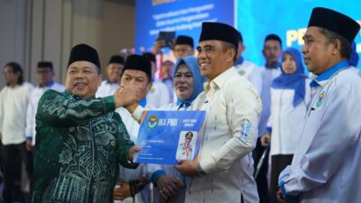 Anwar Hafid Resmi Diangkat Jadi Anggota Kehormatan IKA PMII Sulawesi Tengah