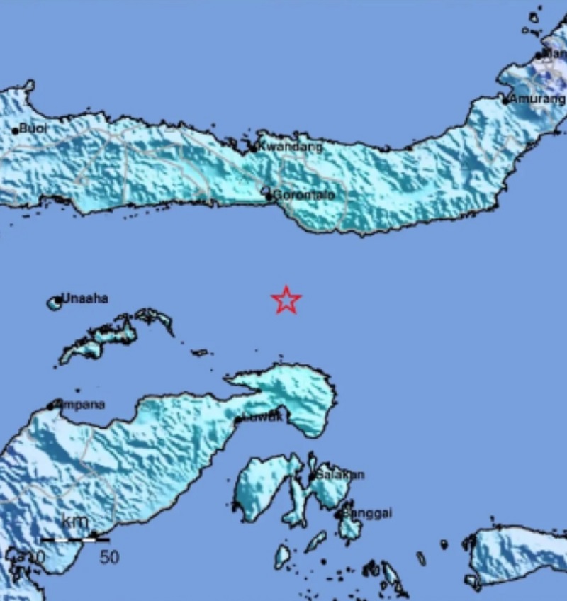 Banggai Diguncang Gempa Magnitudo 5,6