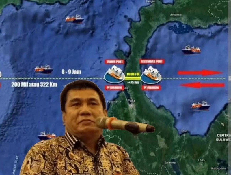 Biaya Logistik ke Timur Semakin Mahal, Poros Tambu-Kasimbar di Leher Sulawesi, Infrastruktur Strategis Bisa Pangkas Biaya