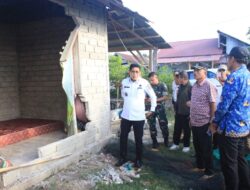 Bupati Parimo Tinjau Lokasi Terdampak Gempa, Siapkan Anggaran Penanganan
