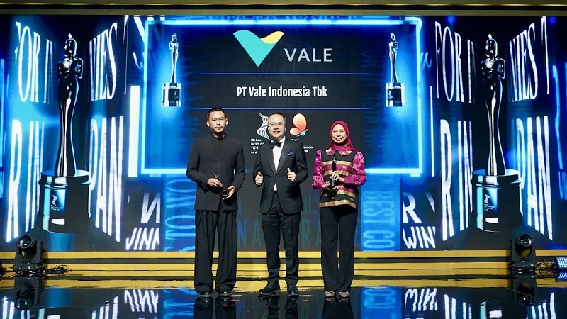 Dua Penghargaan Diraih PT Vale di HR Asia Best Companies to Work for in Asia Awards 2026