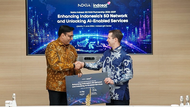 Nokia dan Indosat Kolaborasi Tingkatkan Jaringan 5G di Indonesia Terintegrasi AI