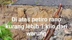 Ruas Jalan Tonusu-Bada Putus, Pemprov Sulteng Mengaku Segera Menanganinya