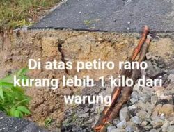 Ruas Jalan Tonusu-Bada Putus, Pemprov Sulteng Mengaku Segera Menanganinya