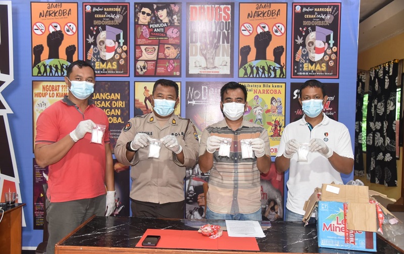 Warga Banggai Ditangkap di Morowali Gegara Sabu