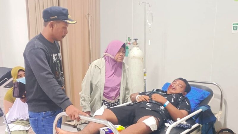 kades harapan jaya morowali turun tangan urus warga sakit dan korban kecelakaan