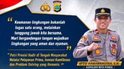 Kapolsek Witaponda Ajak Masyarakat Perkuat Sinergi Jaga Keamanan Lingkungan