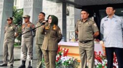 Menuju HUT Satpol PP ke-76, Wabup Iriane: Jaga Kehormatan Morowali!