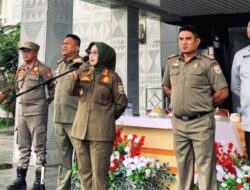 Menuju HUT Satpol PP ke-76, Wabup Iriane: Jaga Kehormatan Morowali!