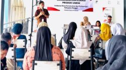 Alfamidi Gelar Sosialisasi dan Kurasi UMKM Banggai di Pasar Simpong
