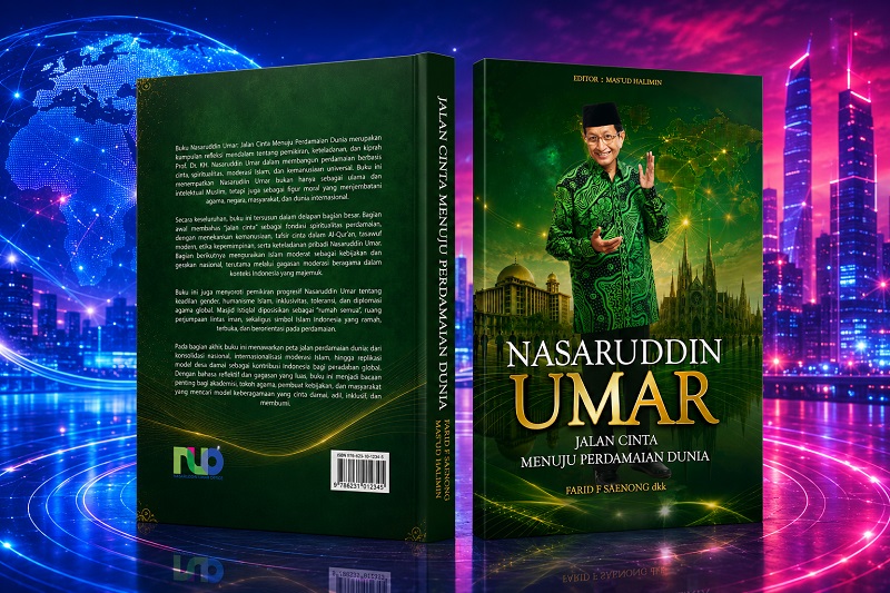 Buku Nasaruddin Umar, Jalan Cinta Menuju Perdamaian Dunia Resmi Diluncurkan