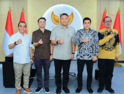 Bupati Parimo Temui Wamentan Sudaryono untuk Majukan Sektor Pertanian