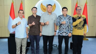 Bupati Parimo Temui Wamentan Sudaryono untuk Majukan Sektor Pertanian