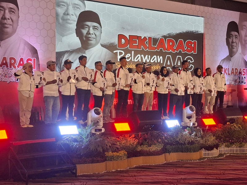 Deklarasi Relawan AAC Sulteng, 13 Koordinator Relawan Terima Mandat
