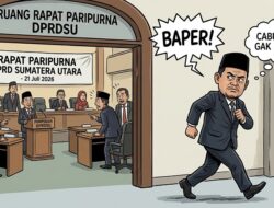 Interupsi Berujung Baper, Bobby Kabur dari Ruang Rapat Paripurna DPRDSU