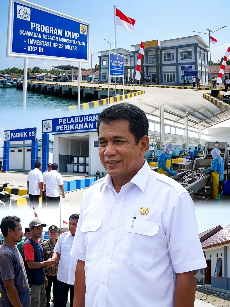 Kampung Nelayan Merah Putih Terintegrasi Kopdes Merah Putih, Harapan Majukan Wilayah dan Sejahterahkan Warga Pesisir