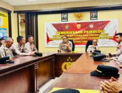 Polda Suteng Perkuat Karakter dan Mental Perwira Baru SIP 55