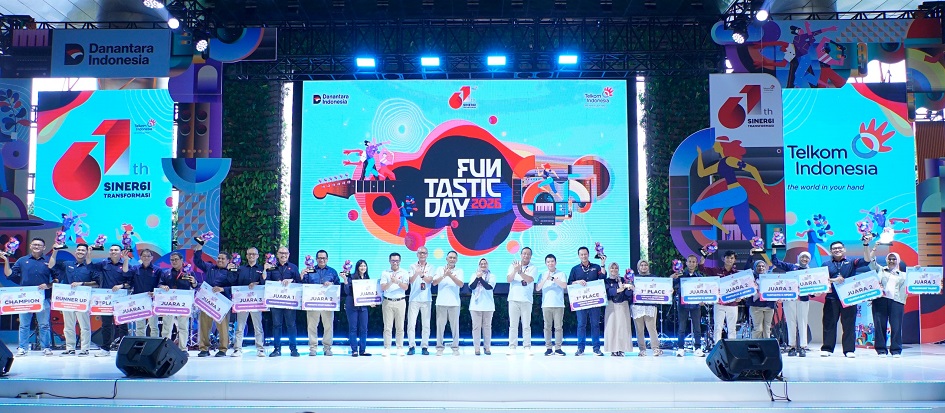 Telkom Gelorakan Semangat Transformasi Digital Nasional di Semarak HUT ke-61