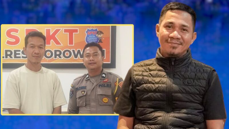 Bupati Morowali dilaporkan ke Polres Morowali, Sekretaris Koalisi IKLAS Juara, Bahrun bantah tudingan pelapor.