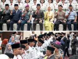 69 Paskibraka Sulteng Dikukuhkan, Anwar Hafid: Jaga Integritas, Buktikan pada 17 Agustus